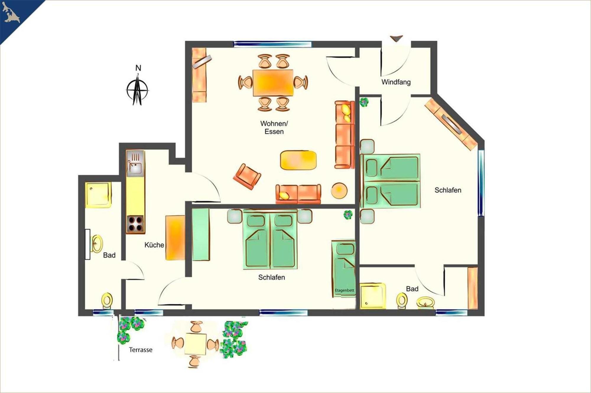 Apartament Schulstr. 2, Ahlbeck Whg Am Park Heringsdorf Zewnętrze zdjęcie